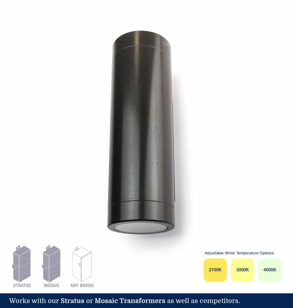 Bronze Lanai Sconce Light, 6 Watt, 2700k, 3000k, 4000k Selectable.