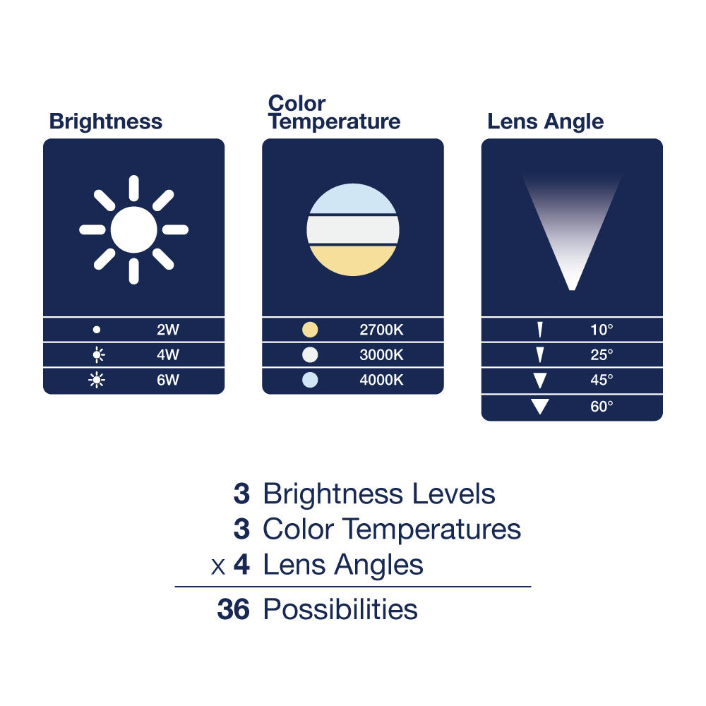 Landscape Light All in One Fixture - 36 options