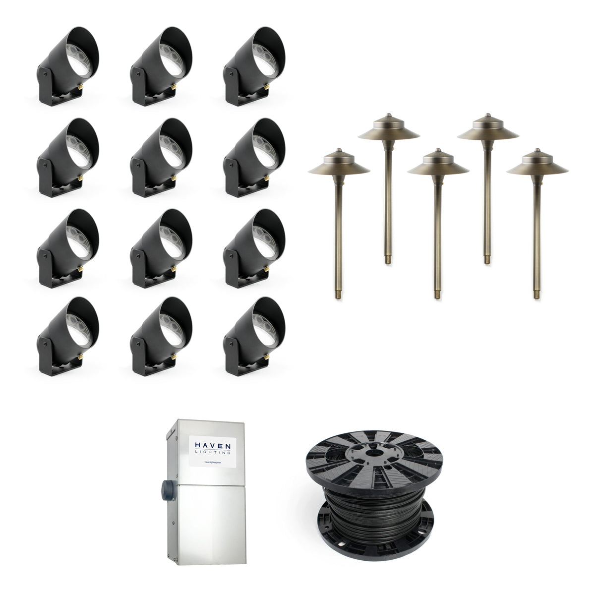 Smart Phone Controlled System with Adjustable White 12-Up/5-Path Package