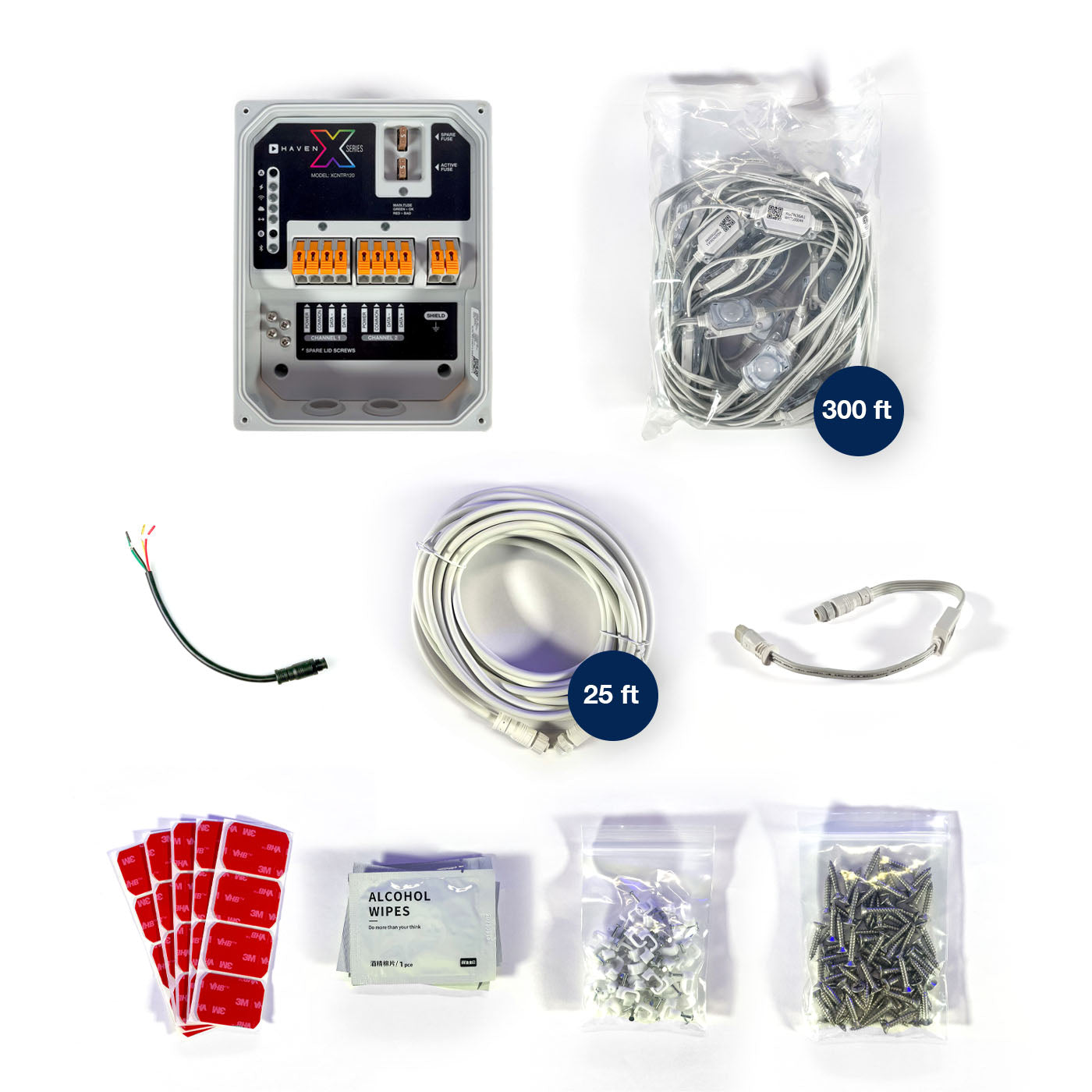 X Series Genesis 300 ft Roofline Lighting Kit