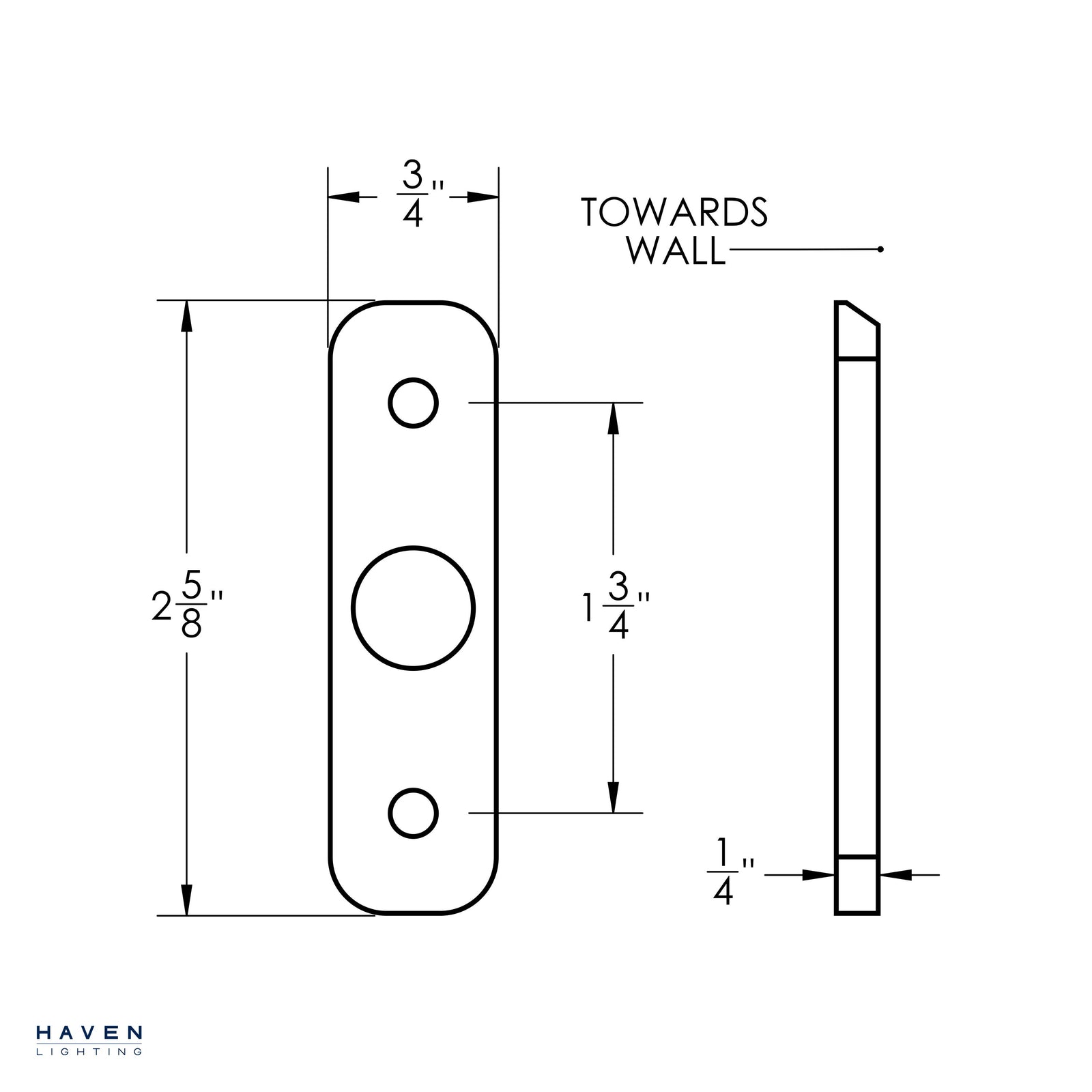 Adjustable White 6W LED Wall Sconce Wall Sconce Haven Lighting