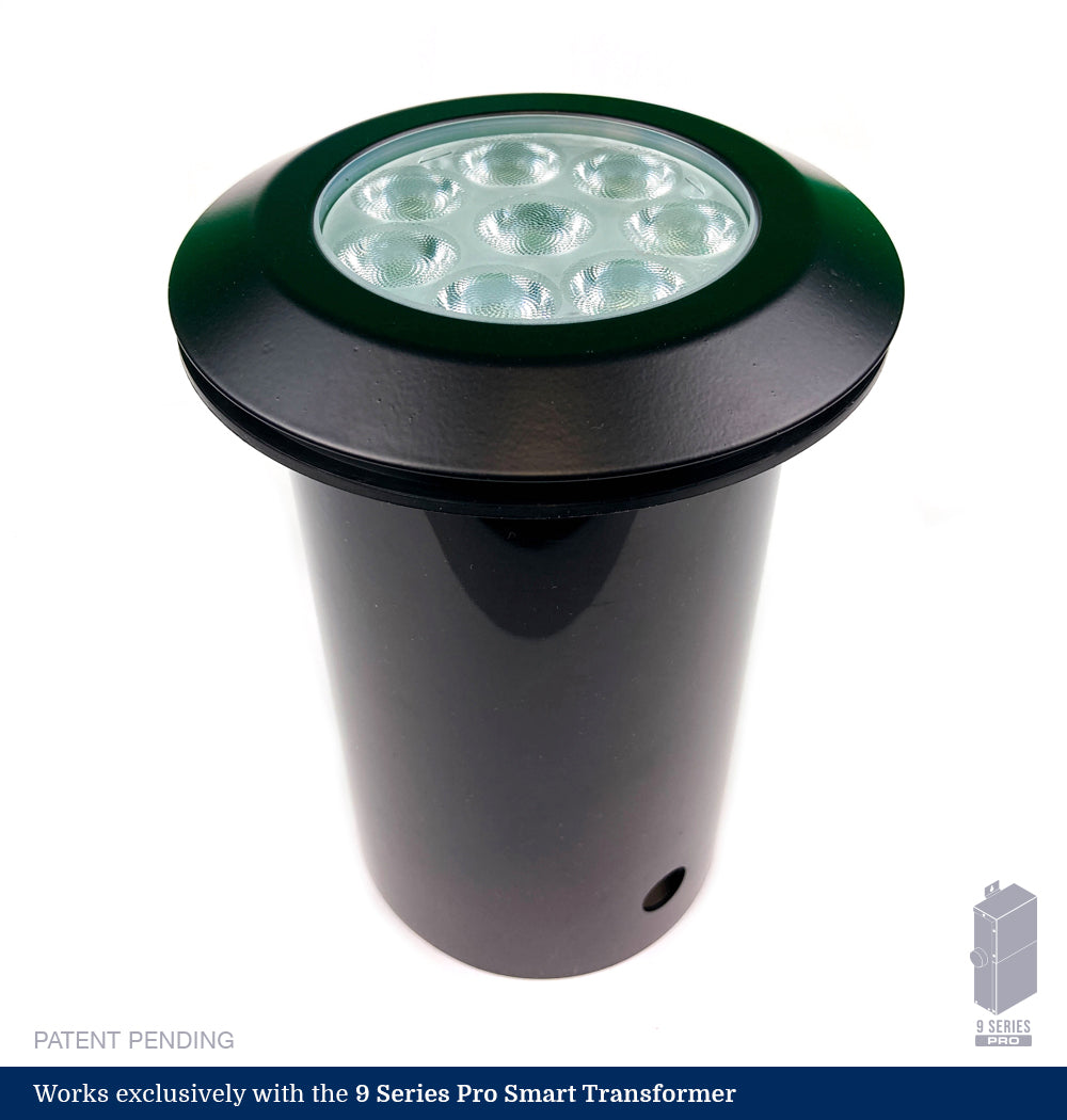 9 Series Pro Full Color 6W Core Drill / Well Lights