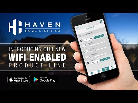 wifi enabled landscape lighting video