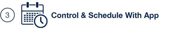 Control & Schedule With App