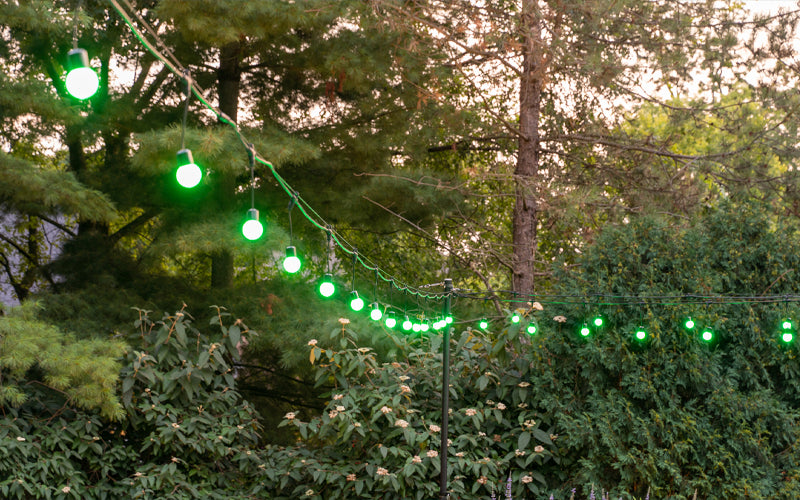 outdoor full color string lights