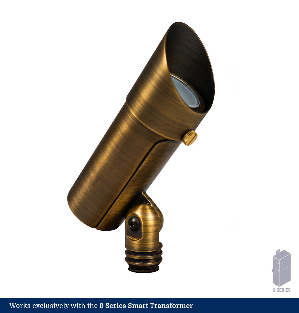 9 Series Full Color 2-Inch Brass LED Up Lights - Haven Lighting