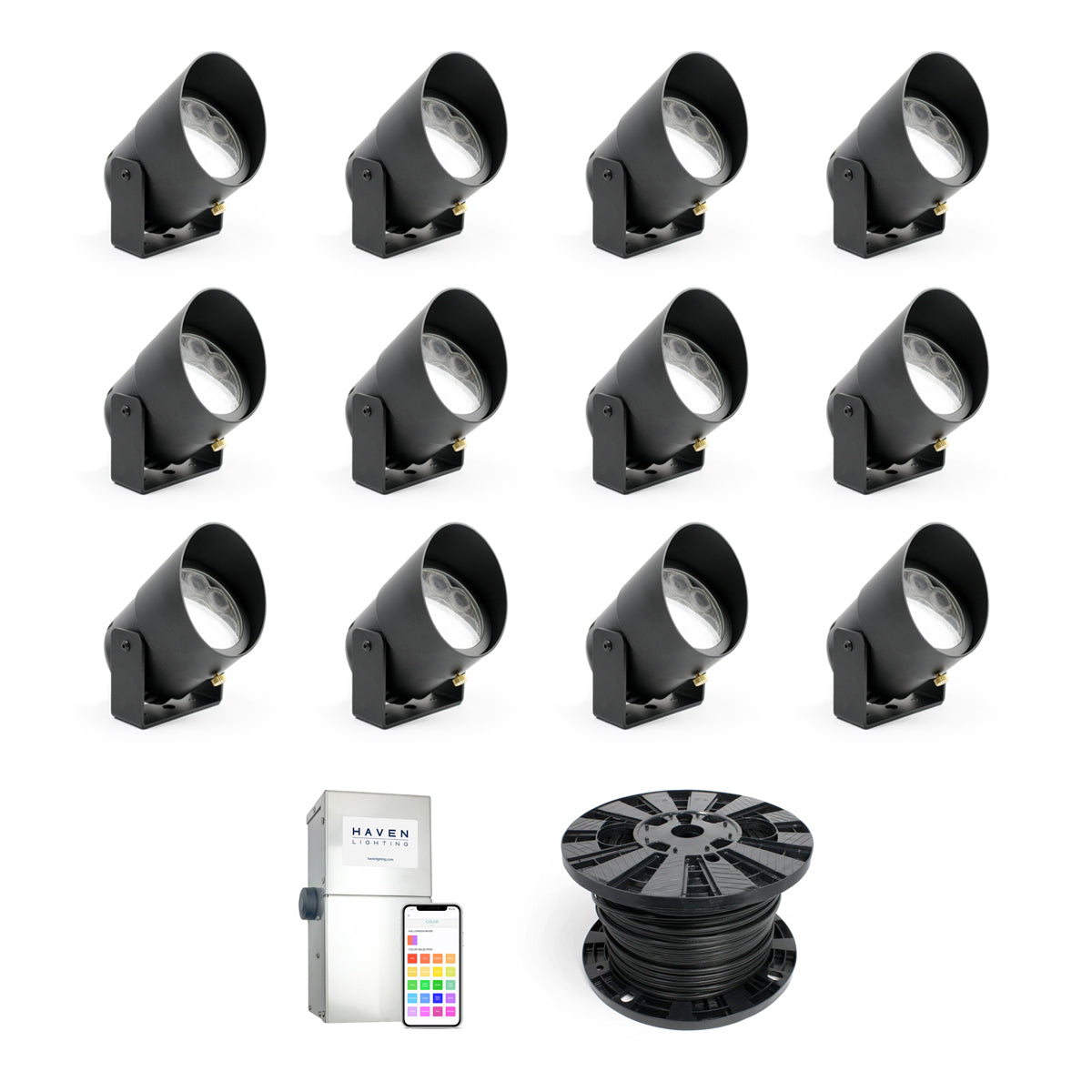 9 Series Pro Full Color 12-Up Light Package