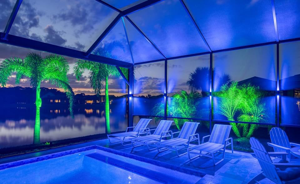 Lanai Lighting, Color Changing & LED Pool Enclosure Lighting Haven