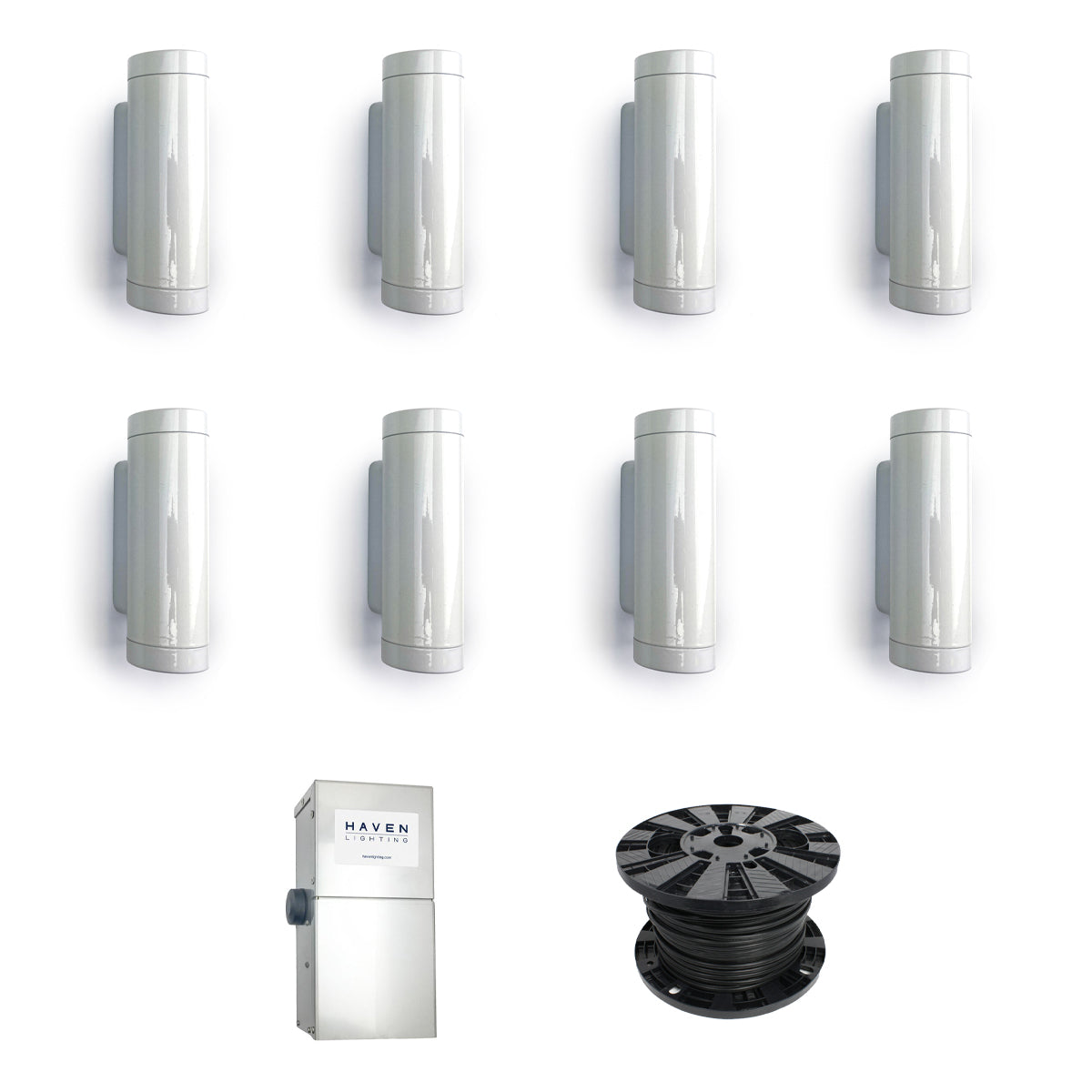 9 Series Pro Full Color Lanai Light Kit - 8 Pack