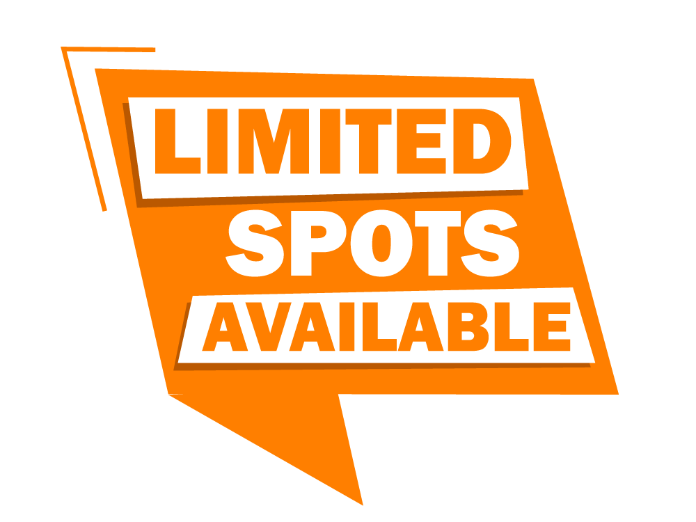 Limited Spots Available