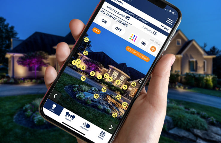 Led Landscape Lighting Mobile App