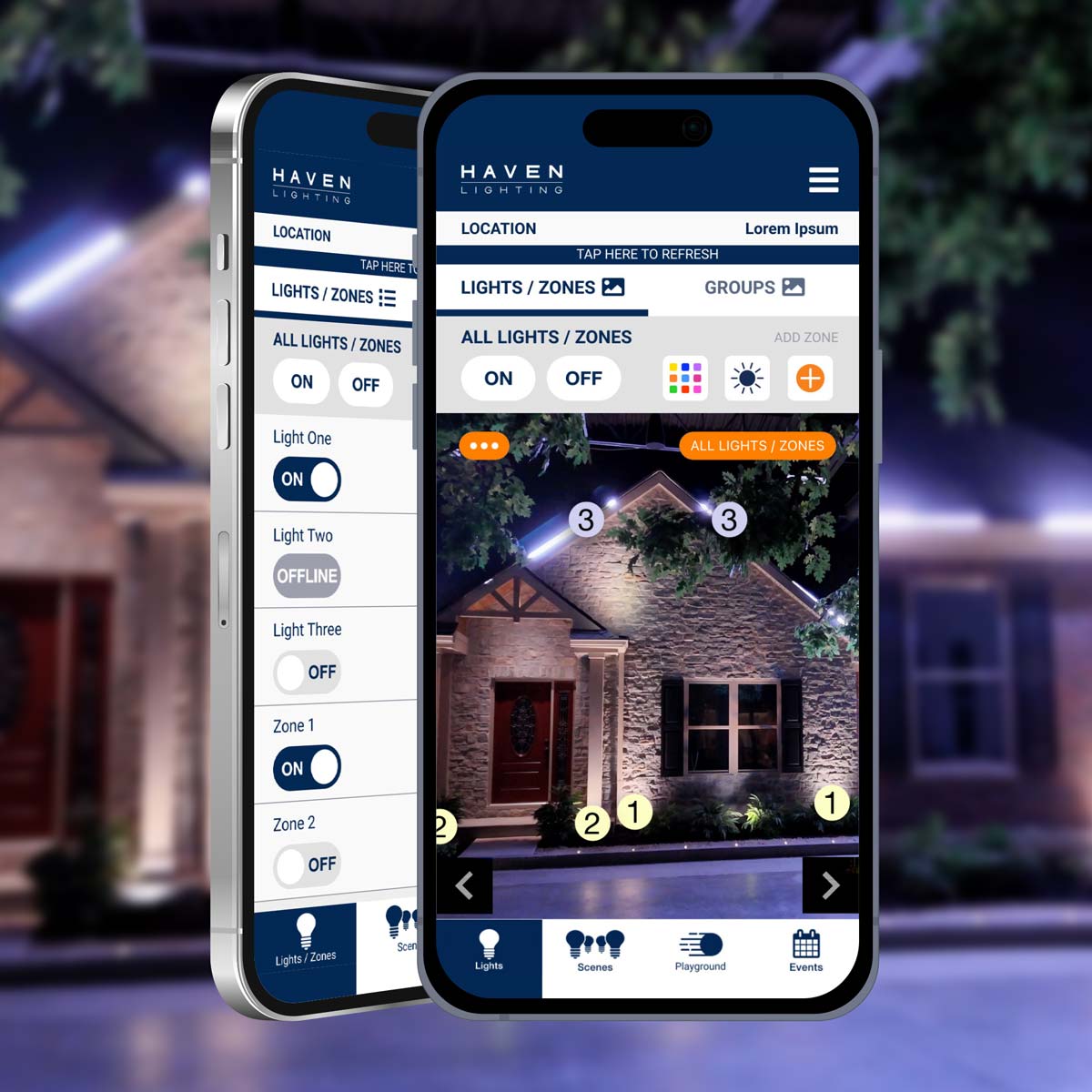 haven lighting app