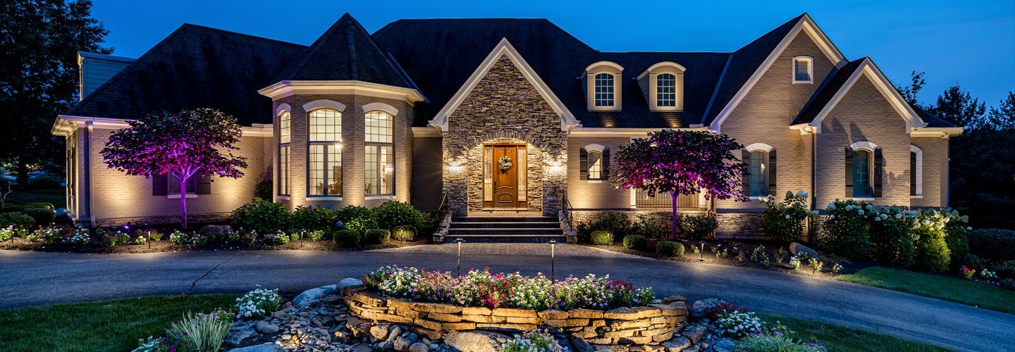 outdoor lighting led luxury home