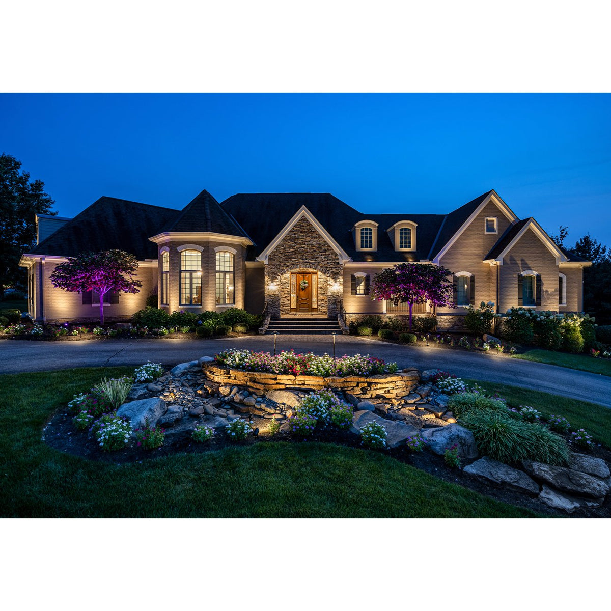 Full Color 14W WiFi Brass LED Up Light Up Lights Haven Lighting 