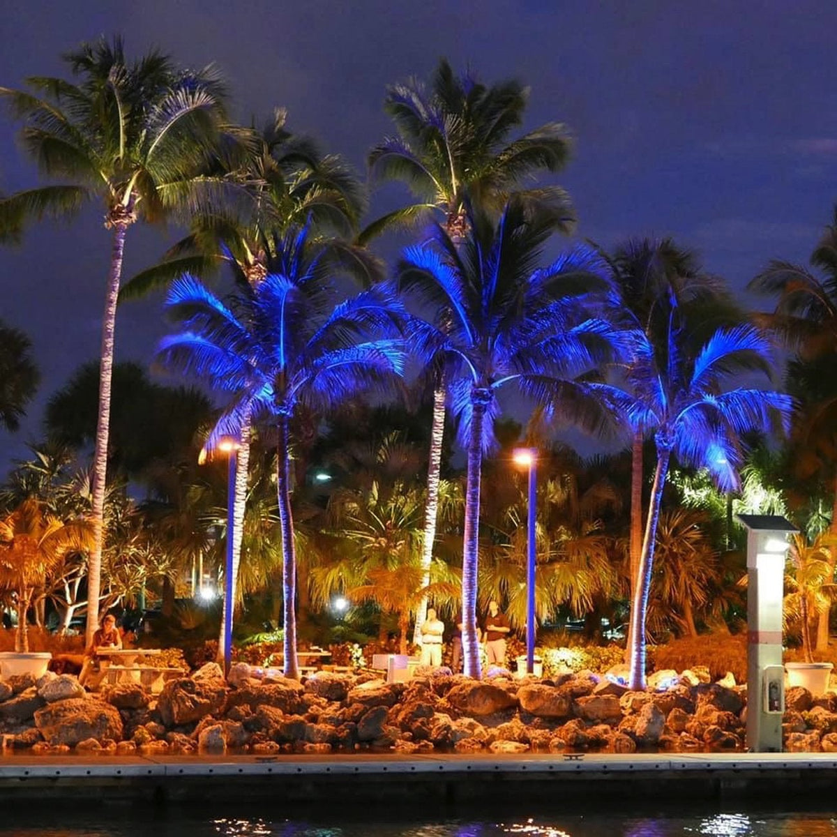 Full Color 14W WiFi Brass LED Up Light Up Lights Haven Lighting 