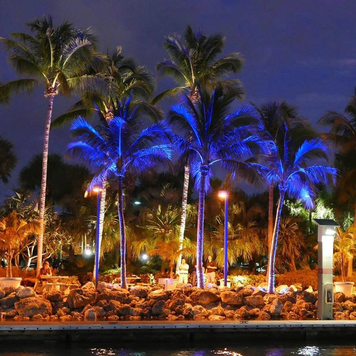 Full Color 14W WiFi Brass LED Up Light Up Lights Haven Lighting 