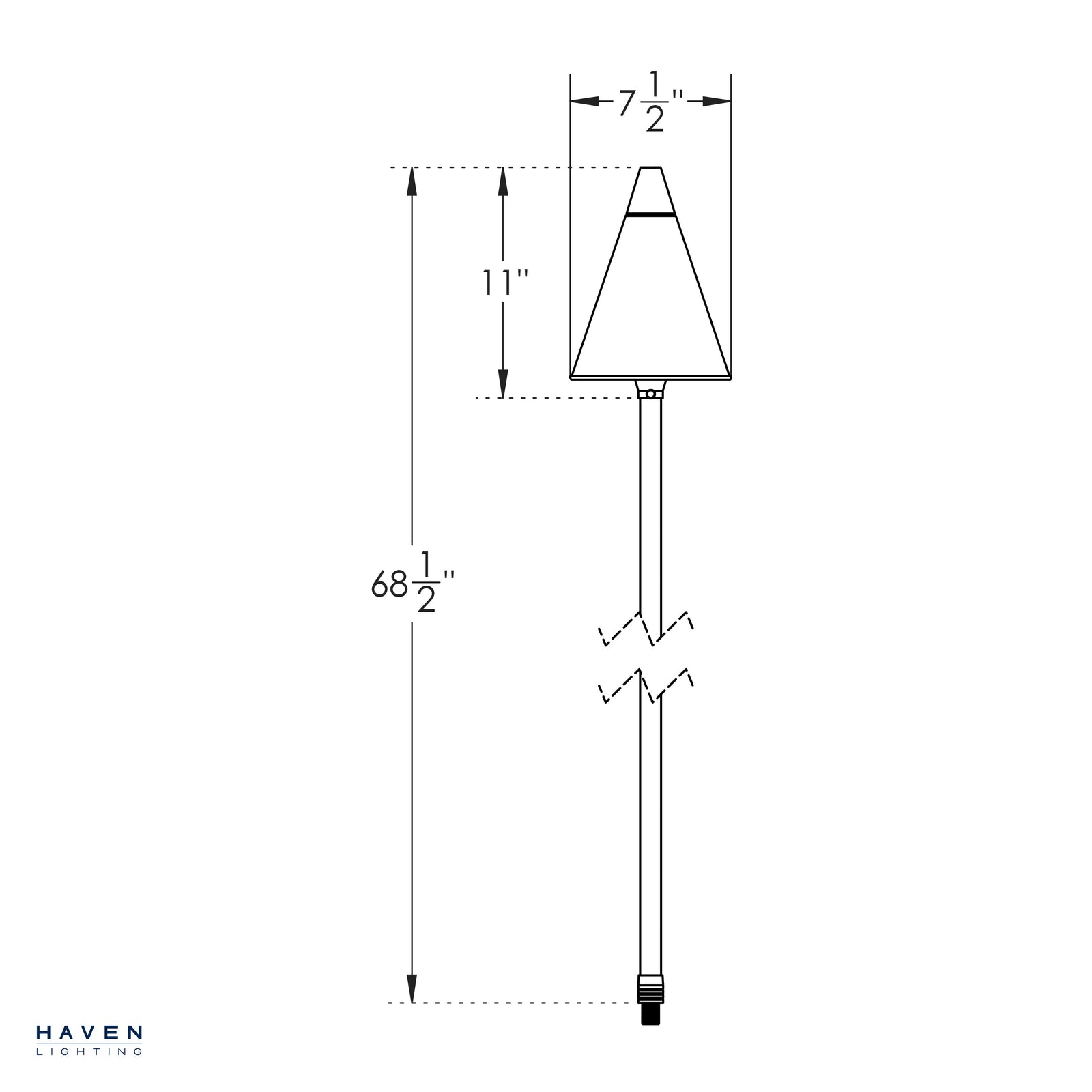 Full Color WiFi LED Tiki Torch Light Tiki Light Haven Lighting 