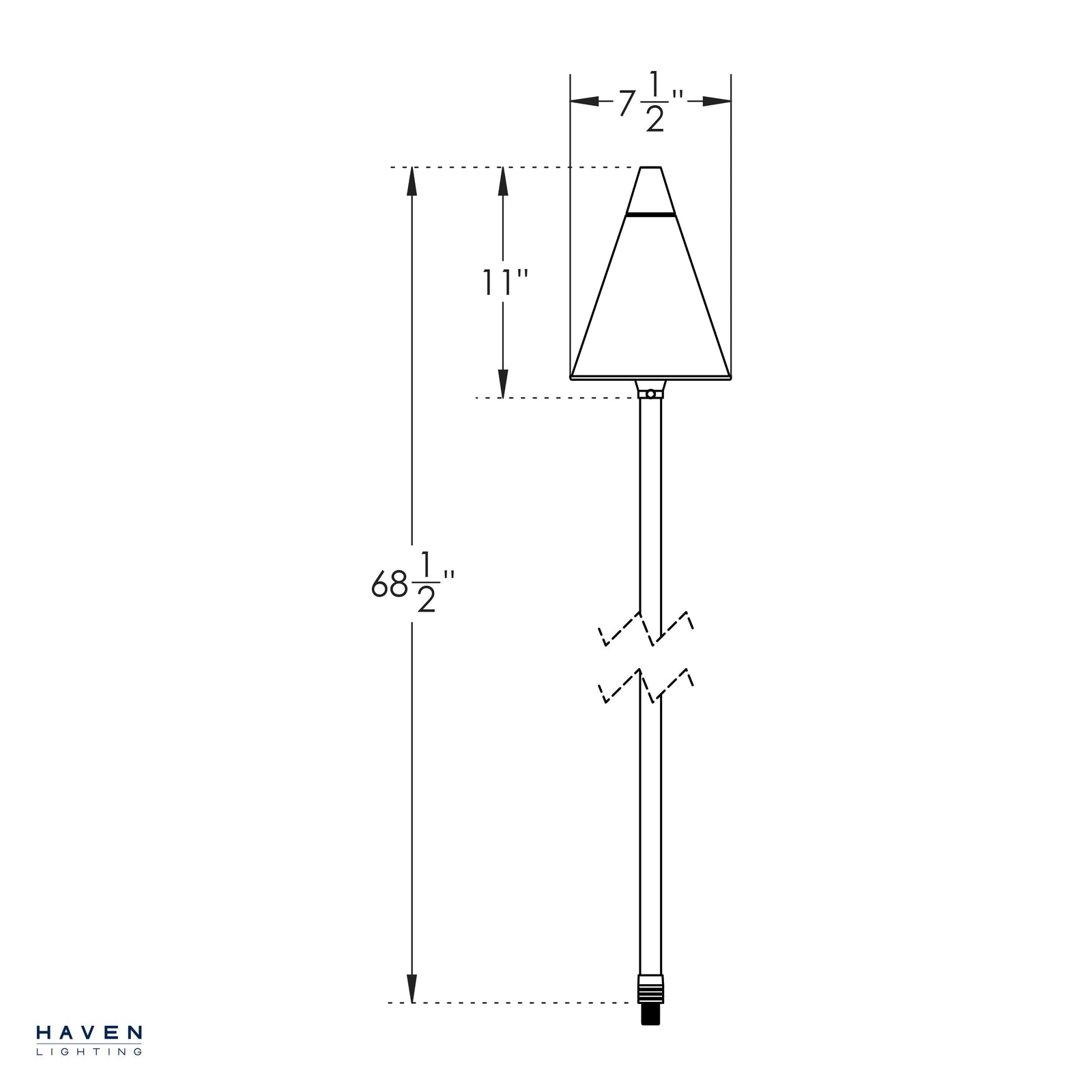 Full Color WiFi LED Tiki Torch Light Tiki Light Haven Lighting 