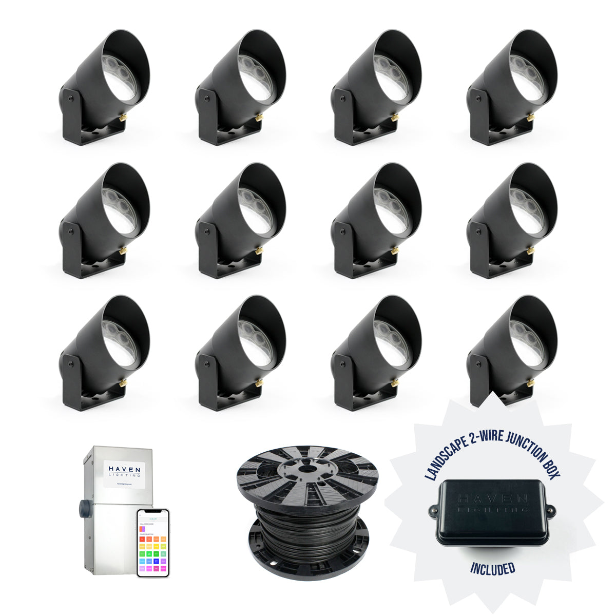 9 Series Pro Full Color 12-Up Light Package