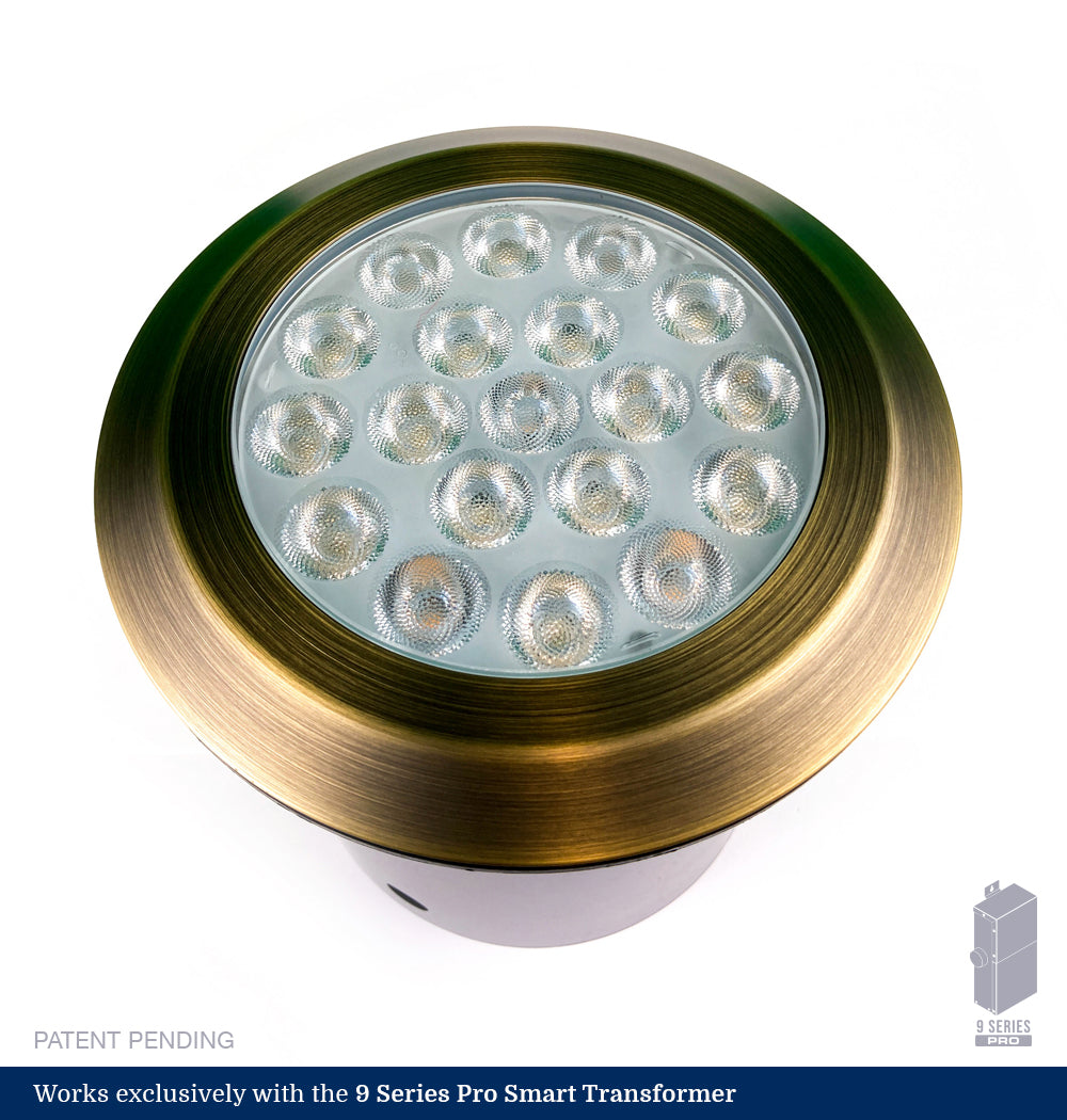 9 Series Pro Full Color 14W Core Drill / Well Lights