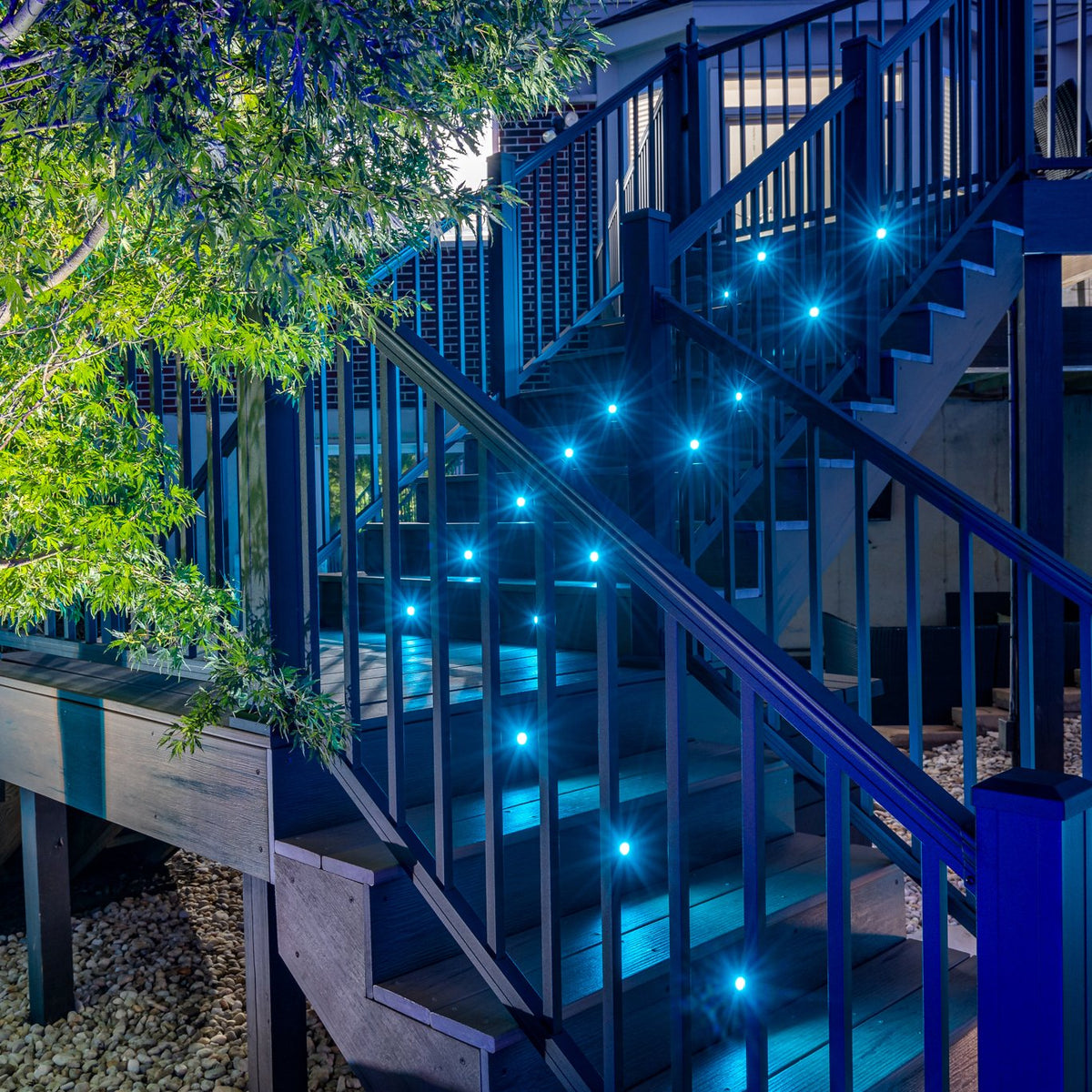 Full Color LED Deck Light Deck Lights Haven Lighting 