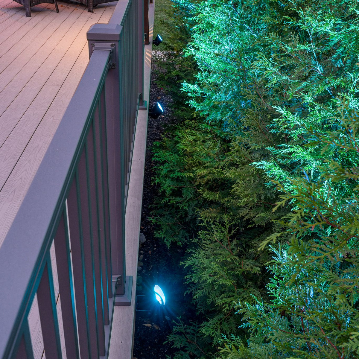 Full Color 6W WiFi Aluminum LED Up Lights Up Lights Haven Lighting 