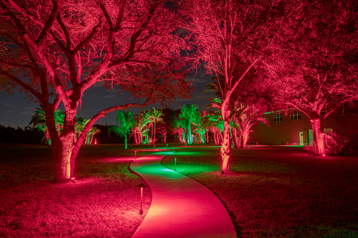 9 Series Full Color LED Path Light - Shade 1