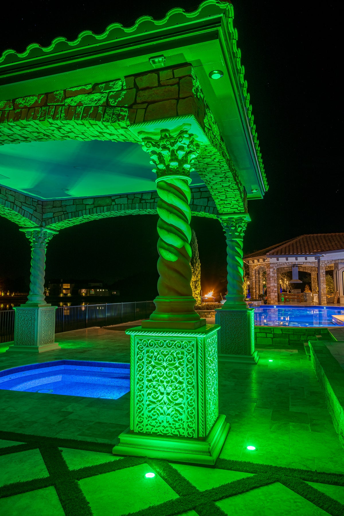 9 Series Full Color 6W Core Drill / Well Lights