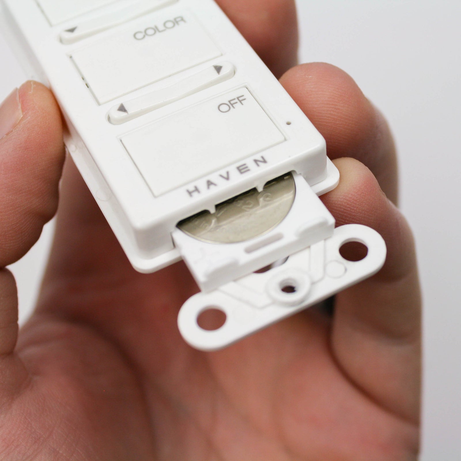 Classic White Wireless Wall Switch Wireless Wall Switch Haven Lighting 