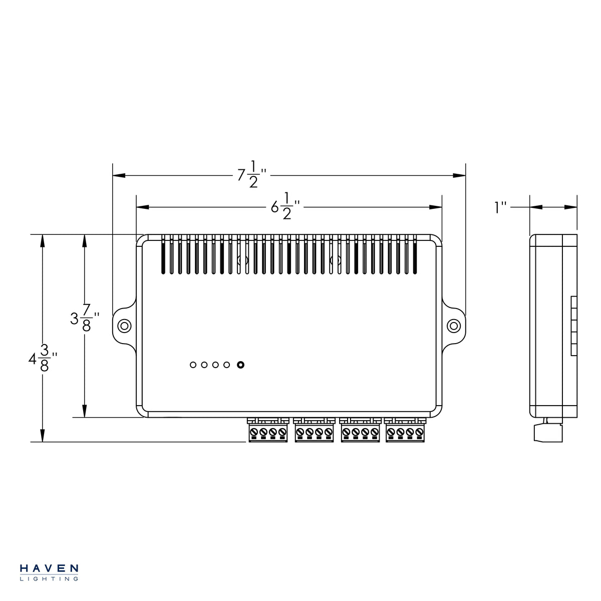 Q Series Full Color Duo LED Controller - Haven Lighting