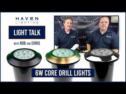 9 Series Full Color 6W Core Drill / Well Lights